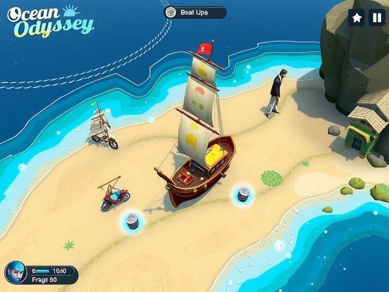 Explore the vibrant underwater world of Ocean Odyssey Ocean Odyssey Game Screenshot